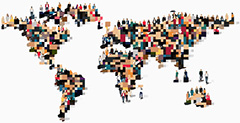 world map