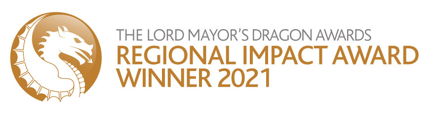 The Lord Mayor's Dragon Awards - Regional Impact Award Winner 2021 The Lord Mayor's Dragon Awards - Regional Impact Award Winner 2021